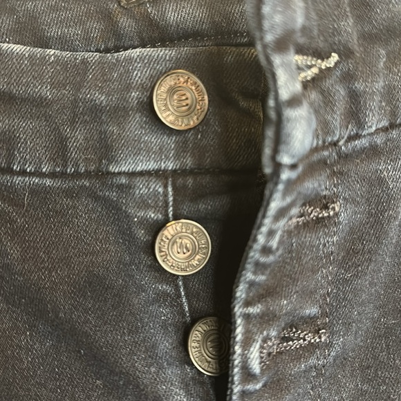 MOTHER THE PIXIE ANKLE FRAY HOLD HANDS TIGHTLY SIZE 25 stretch - Picture 10 of 12